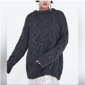 Zara Cable Knit Sweater